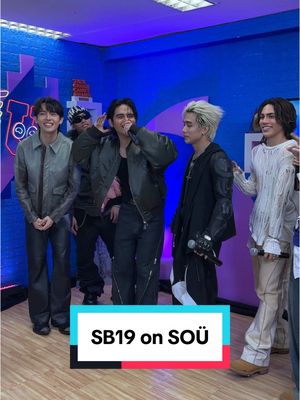A post by @itsshowtimena on TikTok caption: #SB19 game na game with our #ShowtimeOnlineU squad! 😆