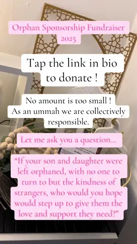A post by @sadiyasaleh on TikTok caption: https://www.justgiving.com/page/maariyah-and-aisha-1735996956749?utm_medium=FR&utm_source=CL  #Ramadan #sadaqah #zakat #lillah #charity #kindness #orphan #mindfulness #ummahwelfaretrust 