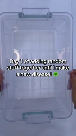 A post by @disease.box on TikTok caption: Day 1 📥🥼 | #experiment #science #box #community #fyp #viral_video #part1 
