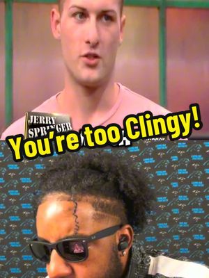 A post by @impressive_af on TikTok caption: Big Tristan is a Big Savage! 😭 #jerryspringer #clingy #tristan 