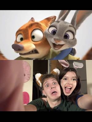 A post by @levsky_ on TikTok caption: 🦊🐰