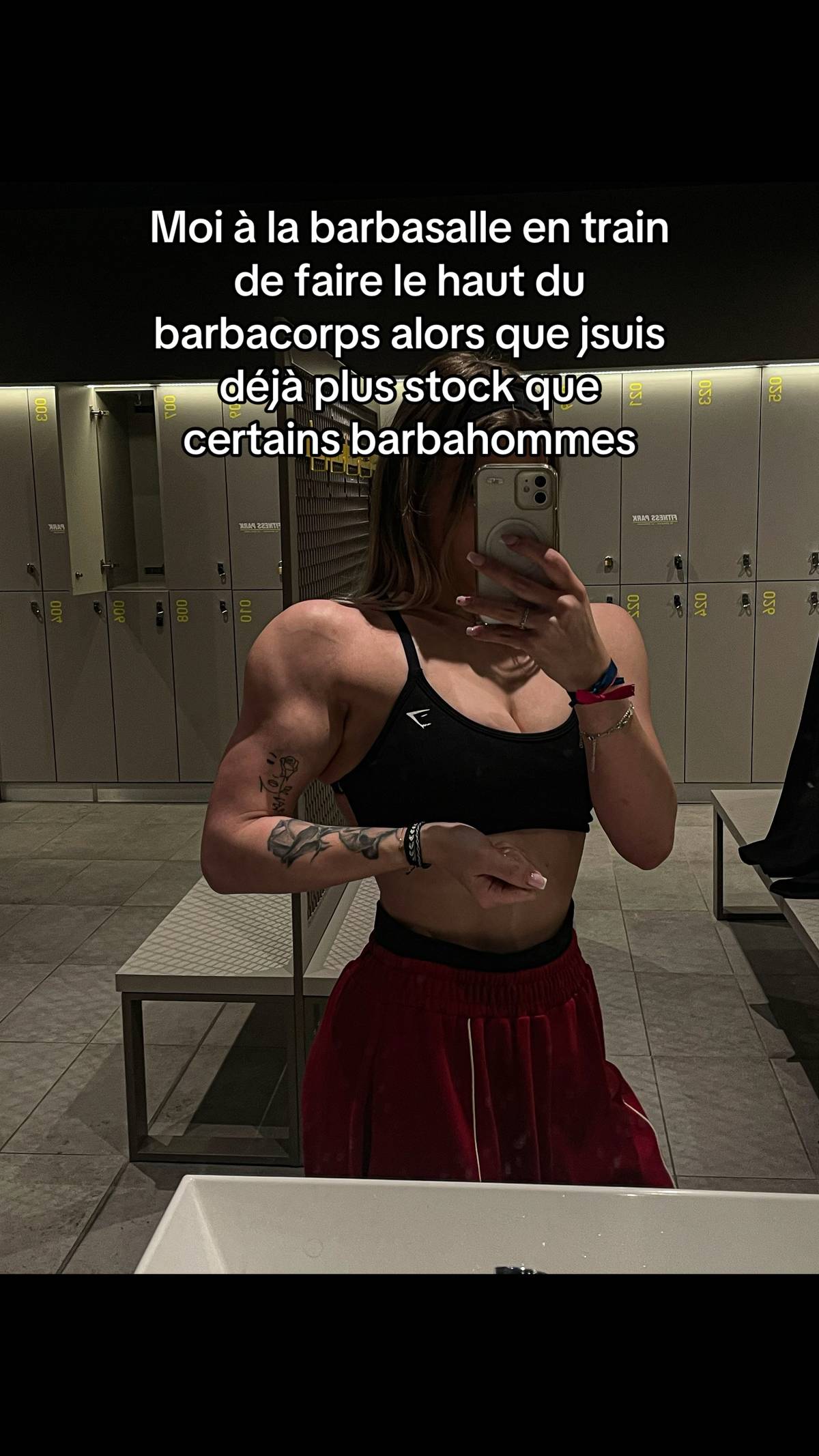 A post by @_ocexne__ on TikTok caption: Oups 😮‍💨 #gymtok #pourtoi #motivation #fyp 