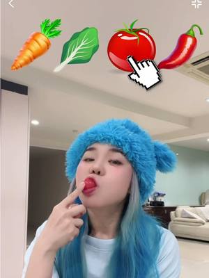 A post by @eve_tsu on TikTok caption: 🥕🥬🍅🌶️