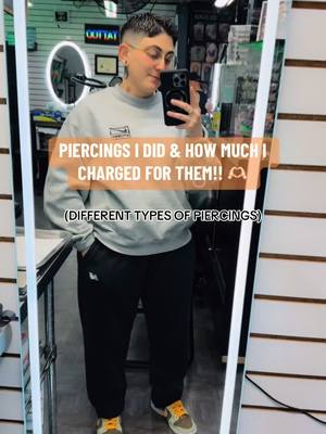 A post by @axtrig on TikTok caption: Different types of piercings 🥳 which one is your favorite? #fyp #foryoupage #foryou #piercingtok #piercingsoftiktok #freepiercings 