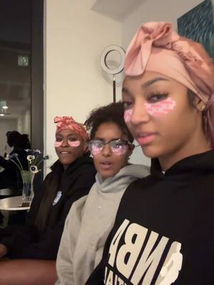 A post by @angelreese10 on TikTok caption: This is our Saturday nights😂😂😂😂 @nabeela @Donica 