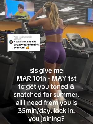 A post by @maiahenryfit on TikTok caption: Replying to @nichelenunez it’s time to lock in and get ready for summer now! 🖇️ in bi0 to join us #burnfatworkout #fatlossworkouts #workoutchallengeforwomen #gettonedwithmeforsummer #getsnatchedwithme #workoutsforwomenbywomen 