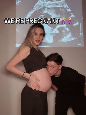 A post by @lelepons on TikTok caption: We’re PREGNANT!!!!! 🤰🏼❤️🥹 can’t wait to meet you! We love you- Mom & Dad @guaynaa 