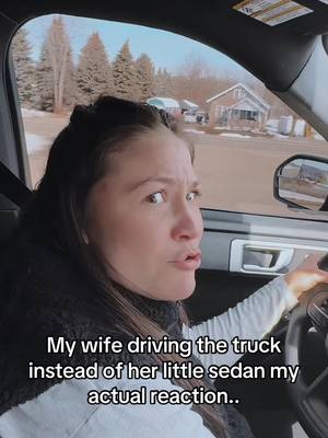 A post by @pyrce15 on TikTok caption: Haha tag your partner if this is them.. #fyp #foryou #Relationship #wife #husbandwife #truck 