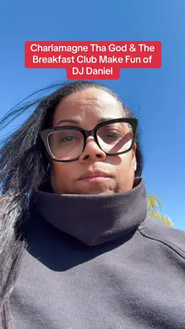 A post by @be.a.free.thinker on TikTok caption: Charlamagne Tha God & The Breakfast Club Making Fun of DJ Daniel’s Hair #charlamagnethagod #thebreakfastclub #djdaniel 