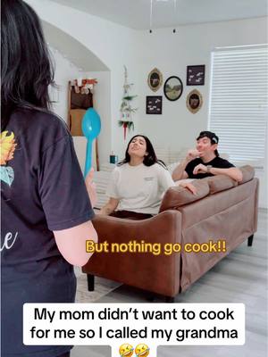 A post by @anxietycouple on TikTok caption: Never calling my grandma again!!😭😭 #prank #viral #fyp #couplecomedy #anxietycouple 