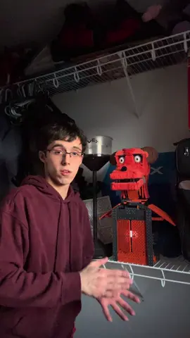 A post by @carsonsnopro on TikTok caption: Manglo in 2025. #manglothemonkey #fyp #scary #robotics #viral #fnaf #trending #animatronic 