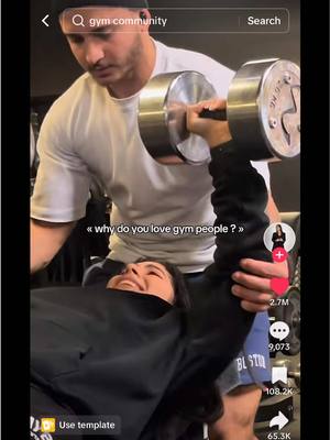 A post by @thejoeyswoll on TikTok caption: This is why we love the gym community! 🙏🏼❤️ #GymTok #gym #fyp @SARAH 