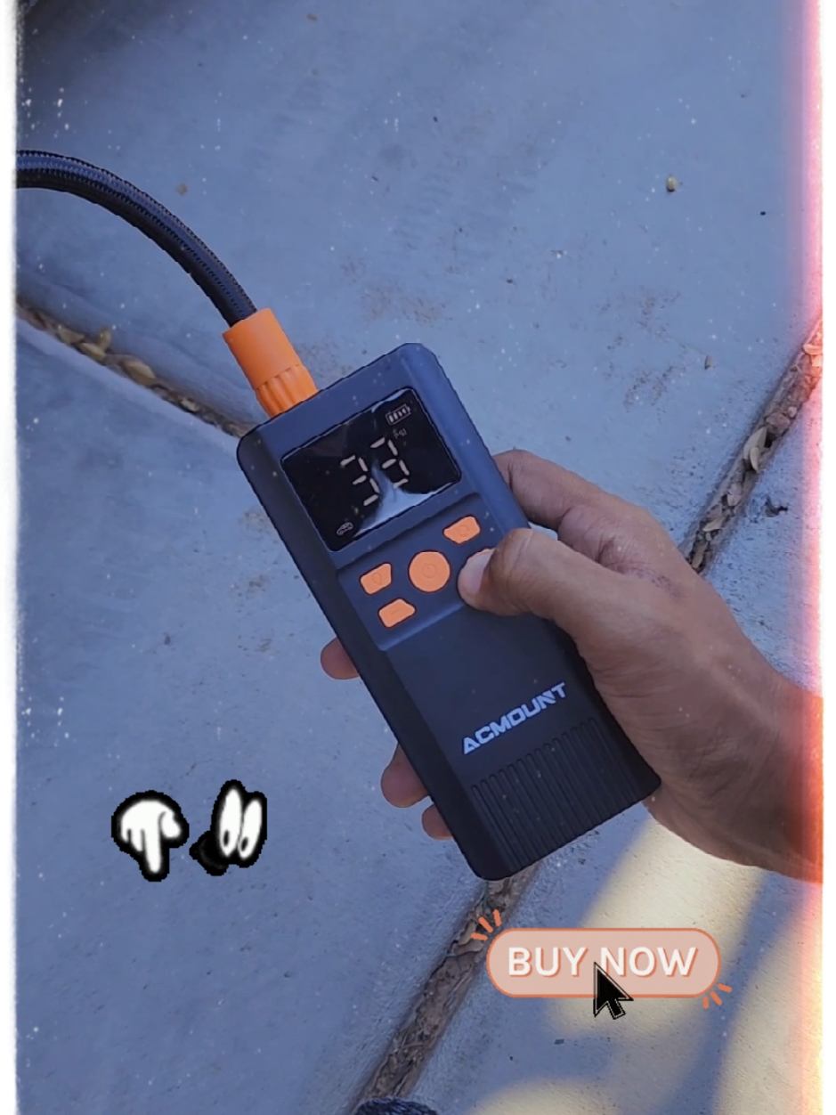 A post by @mrs.monicalsmith on TikTok caption: Acmount Portable Air Compressor - Free Shipping  - 150PSI Of Portable Air - Digital Display - LED Light - 3 Different Models - Easy To Use  - Can Be Used On Bikes, Cars, Motorcycle, & Balls #CapCut #inflator #car #cars #carsoftiktok #tool #airpump #tirepump #tireinflator #air #aircompressor #caraccessories #cartools #automotive #fyp #foryoupage #followers #repost #share #Like #Comment #Subscribe #SubscribeNow #creatorsearchinsights #tiktokshop #dealsforyoudays #tiktokshopblackfriday #tiktokshopblackfridaysale #tiktokshopcybermonday #tiktokshopcybermondaydeals #cybermonday 