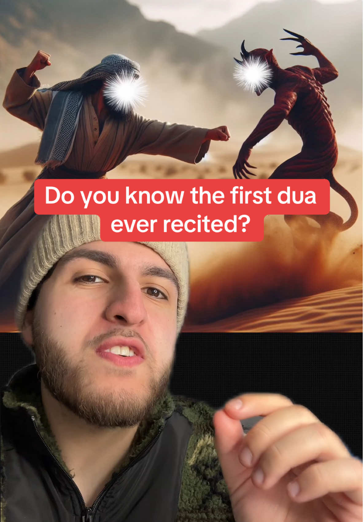 A post by @thepillarsapp on TikTok caption: 99% of Muslims won’t know which prophet recited this dua 😅