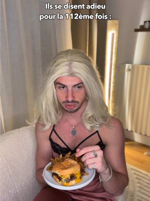 A post by @davidvoinson on TikTok caption: La bouffe avant les sentiments 🤷🏼‍♀️🍔 