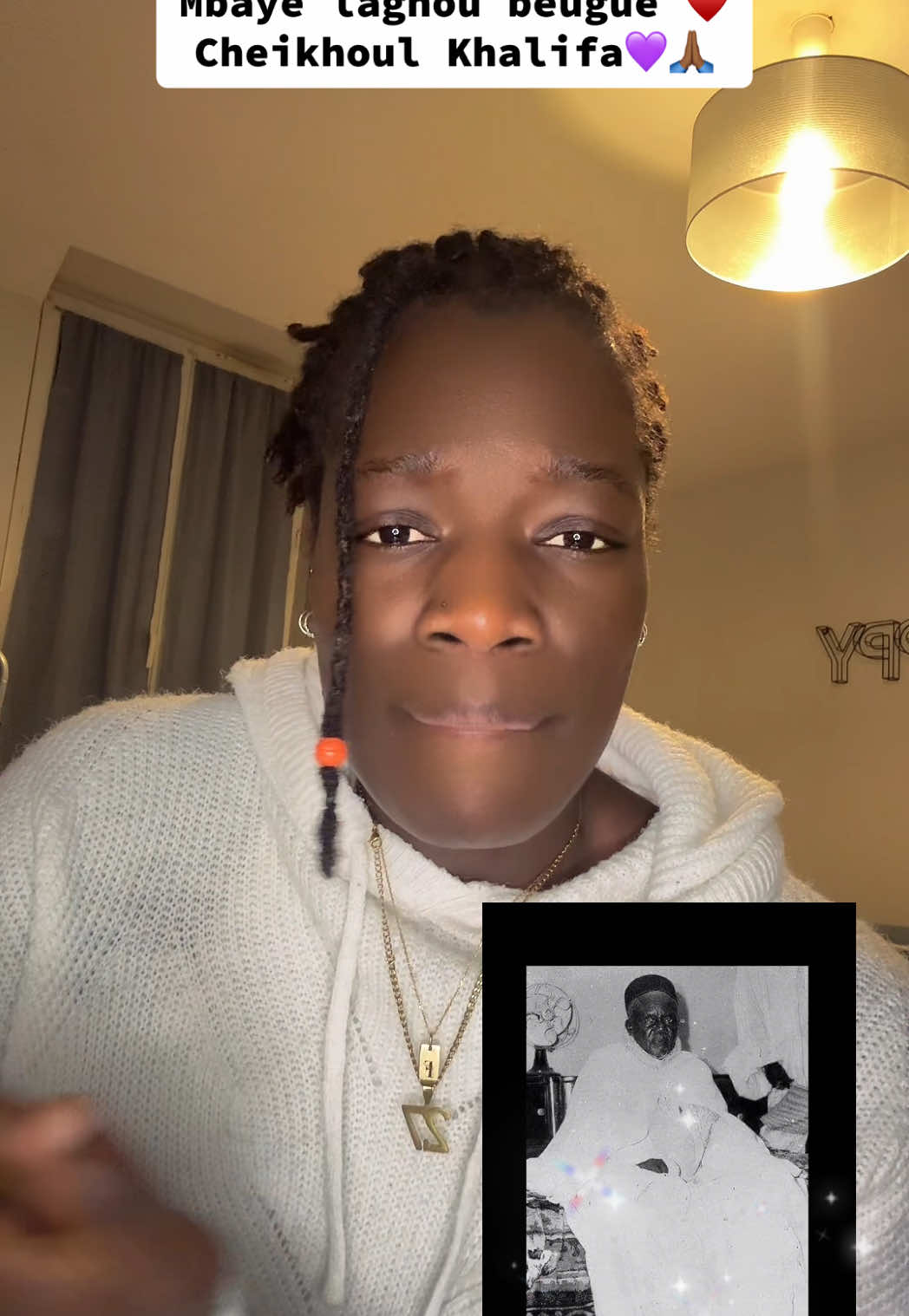 A post by @fatou_fajames27 on TikTok caption: #senegalaise_tik_tok #tivaouane #cheikh #tivaouane #jeunetalibécheikhyi #serignebabacarsy #talibei_cheikh #serignembayesyabdou💖 #tidjaihomestay #tidjane #serignebabacarsyabdou #tidjaihomestay #serignebabacarsyabdou #weuzifa #serignebabacarsy 