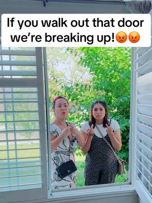 A post by @anxietycouple on TikTok caption: They went out the window!!🤣 check out our IG anxietycouple32 #couplecomedy #marriagehumor #husbandwife #pregnancy #viral 