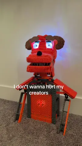 A post by @carsonsnopro on TikTok caption: I guess we don’t feed him right @steph #manglothemonkey #foryou #robotics #fnaf #fyp #foryoupage #viral #couplegoals 