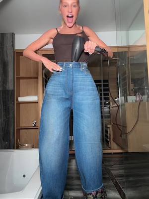 A post by @maluborgesm on TikTok caption: Eu tenho uma nova calça favorita. É isso 