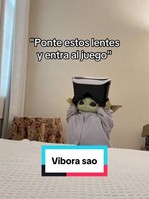 A post by @yodabeibi on TikTok caption: El juego más realista 🐍
