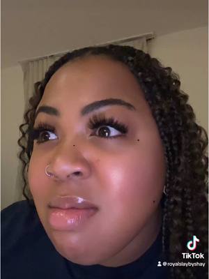 A post by @royalslaybyshay on TikTok caption: #creatorsearchinsights #drafts #fyp #makeup #comedyvideo 