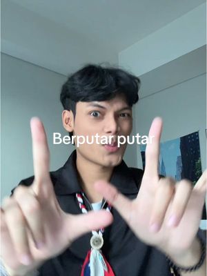 A post by @iniganta on TikTok caption: kau bingung ku bingung tapi berputar putar