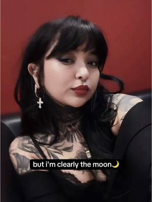 A post by @ginamadskull on TikTok caption: Never felt more like me than now 🌙🖤🥀 . . . #alt#altgirl#girlswithtattoos#tattooartist#swisstattooartist#queer#lgbtq#goth#gothgirl#tattoos