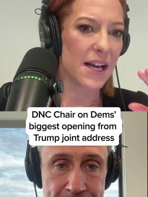 A post by @jenpsaki on TikTok caption: Donald Trump is laying the groundwork to dismantle Social Security. And that’s a disaster DNC Chair Ken Martin will not let happen.  #dnc #msnbc #democrats #trump #socialsecurity 
