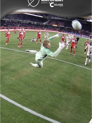A post by @celsiusofficial on TikTok caption: A game tying bicycle kick in stoppage time 😱 @Major League Soccer #CELSIUS #CELSIUSLiveFit #MLS 