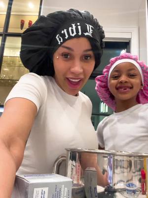 A post by @iamcardib on TikTok caption: I love this cookie dip….wit my gal KK ❤️….sorry didn’t realize my audio was messed up…water damage from the DR