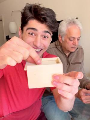 A post by @milaadkmagic on TikTok caption: MAGIC SPIDER TRICK ON DAD TUTORIAL 😱😂 #comedy #prank #scareprank #magician  