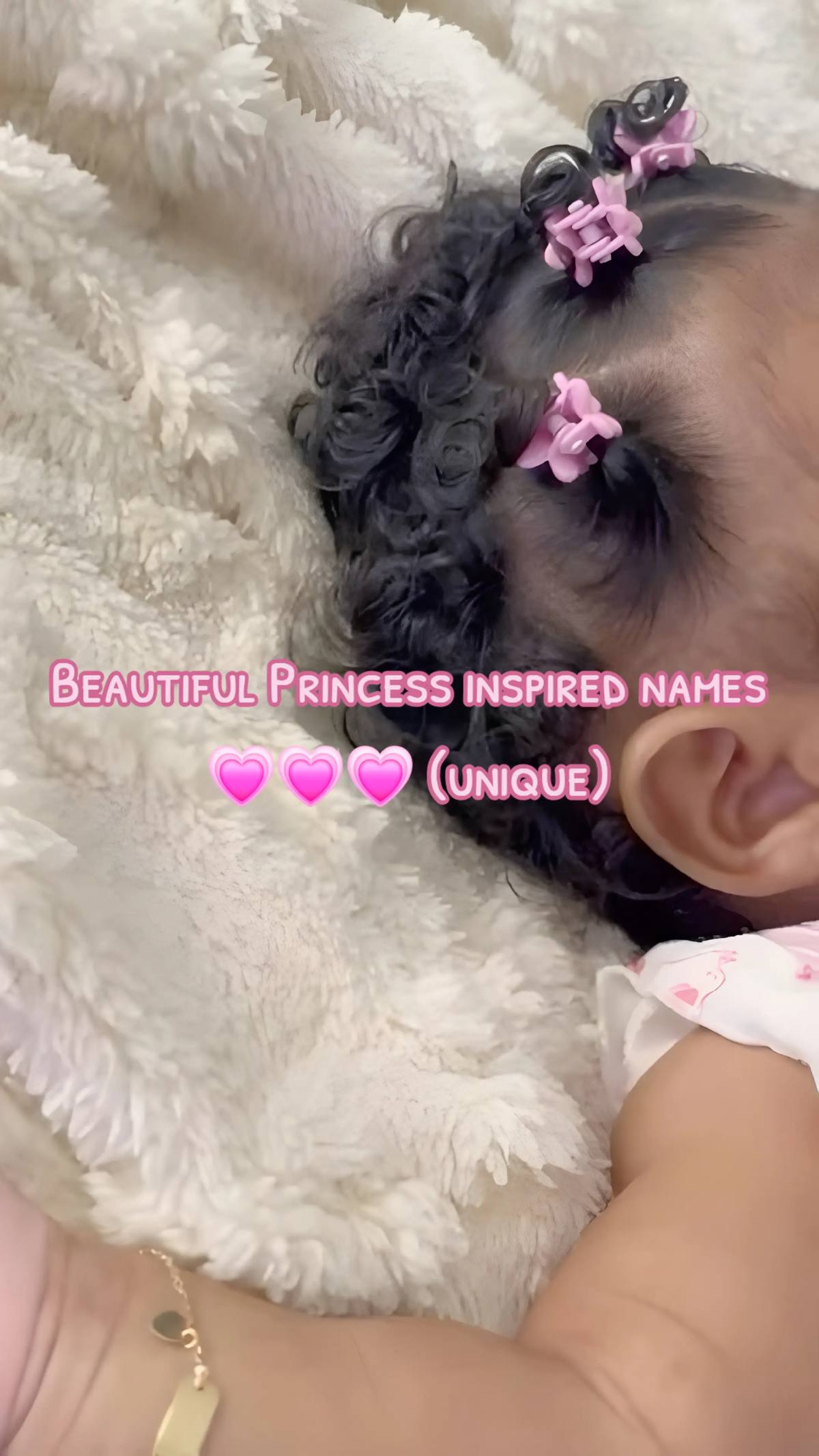 A post by @abundantlyblck on TikTok caption: #babygirl #girlnames #babynames #fyp #momtok #girldad #pregnant #expecting #uniquenames