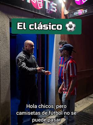 A post by @sergioelportero on TikTok caption: Espero que todo el que sea del Atlético y del Barcelona, me sigan después de ver mi gesto. Atte, un madridista. #futbol #viral 