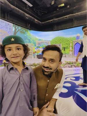 A post by @babache2025 on TikTok caption: babache on waseem badami show❤️🥹🫶##foryou #foryoupage #babache #BabaChe_Abubakar #chebaba#abubakar #بلوچستان #⭐️boy