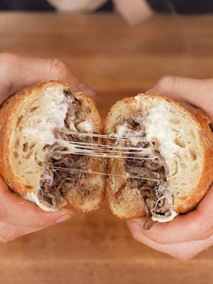 A post by @flakeysalt on TikTok caption: Cheesesteaks are one of the best sandwiches when done right #food #chef #fyp 