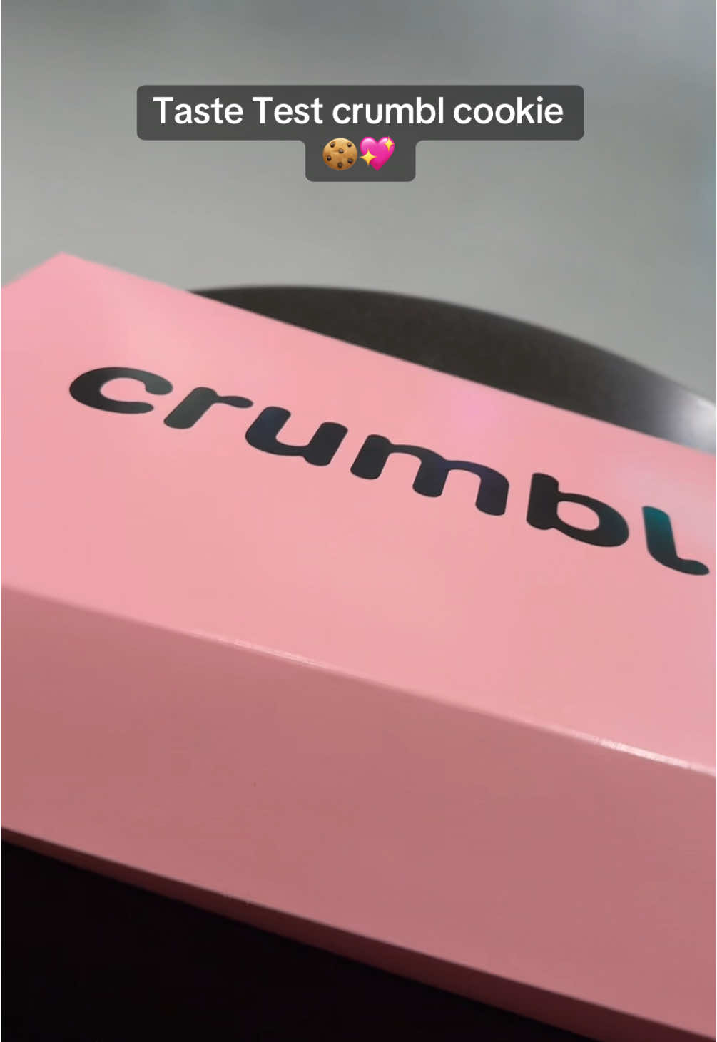 A post by @meg.angelhart on TikTok caption: Honest crumbl cookie review 🫡 @kingjah @Crumbl @Crumbl Canada #tastetest #cookie #biscuits #crumblcookies #fyp #foryoupage #foryou #pourtoi #pourtoipage 
