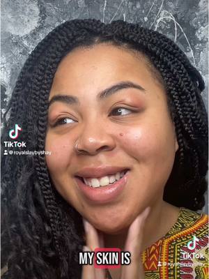 A post by @royalslaybyshay on TikTok caption: #creatorsearchinsights Your skin deserves luxury, and @Glo Melanin Skincare delivers! ✨  Use my code SHALAYAW15 for 15% off and get that effortless glow! #fyp #SkinCare #smallbusiness 