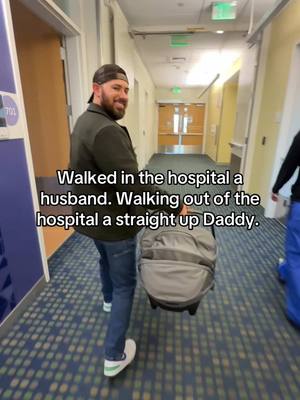 A post by @theblondebrewer on TikTok caption: So excited to see how this next chapter goes 🥰👶#daddy #relationshipgoals #father #CapCut 