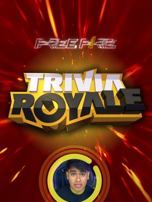 A post by @freefirelatino on TikTok caption: 🦖 ¡Sobrevive al ataque de los Dinos dominando este #TriviaRoyale! 💥 Escapa de sus mordidas y demuestra qué tan veterano eres en este PVP con @kreck_gamer. 😎 ¿Cuántas ✅ tuviste? #FreeFire #Fyp #GamerEnTikTok