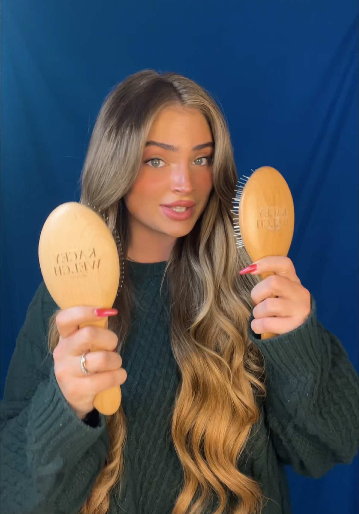 A post by @ on TikTok caption: Literally changed my hair game🎀 @Kacey Welch 