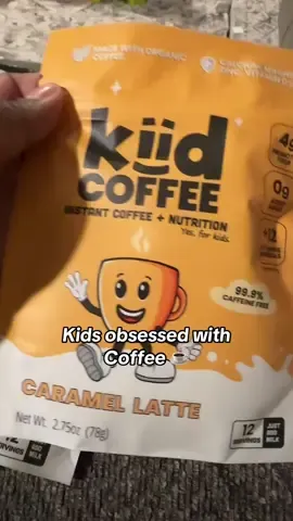 A post by @breecoolmom on TikTok caption: My kids always want my coffee #coffee #coffeetiktok #springtok #coffeetok 