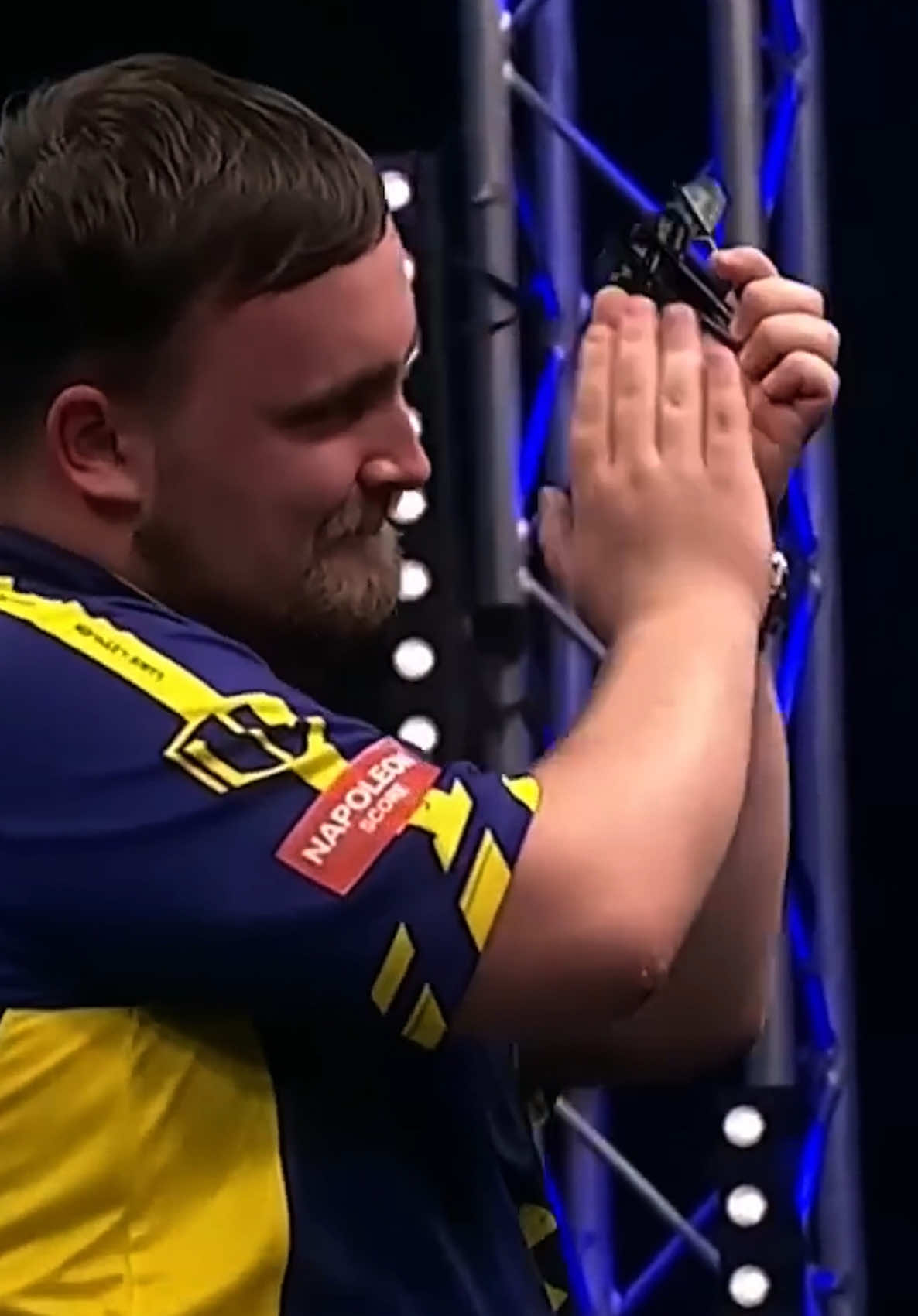 A post by @lukethenukelittler on TikTok caption: Looking back at belgium🎯☢️ nottingham next up and going again for the 🏆🫡 #fyp #darts #viral_video
