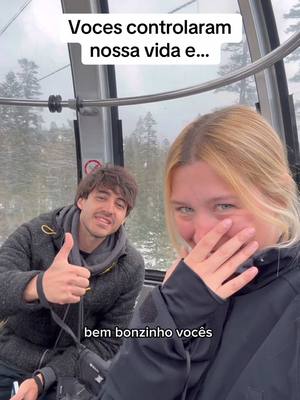 A post by @mubizelli on TikTok caption: Deixamos vocês controlarem nossa vida aqui em mammoth 🏔️ e essas foram as escolhas…