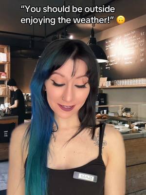 A post by @snerixx on TikTok caption: “But it’s sooooo nice out today!”