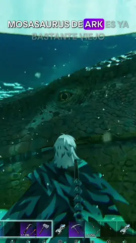 A post by @lavelociblue on TikTok caption: Por qué TAMEAR EVO MOSA en Ark Survival Ascended? #gamingentiktok #arkascended #lavelociblue 