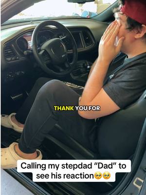 A post by @anxietycouple on TikTok caption: Best Stepdad EVER!!🥹😭 #trending #viral #fyp #stepdad #emotional #reaction 