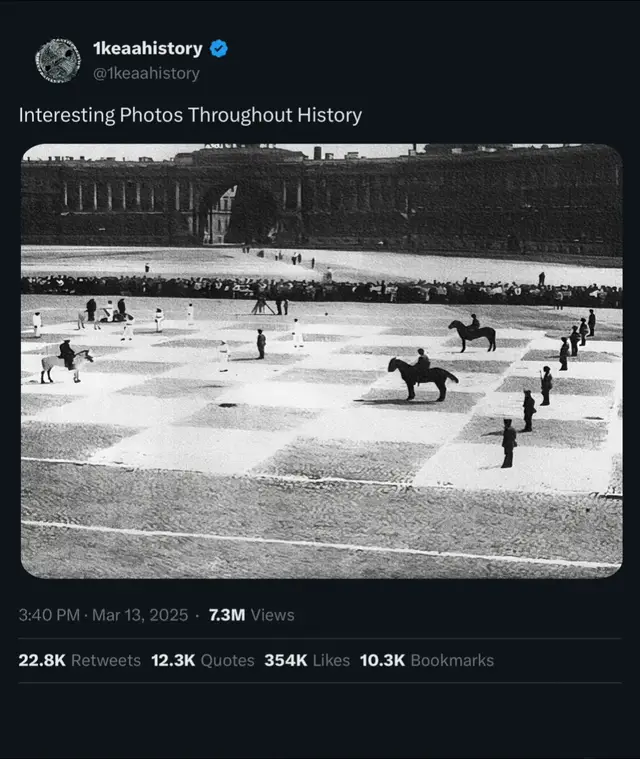 A post by @1keaahistory on TikTok caption: Interesting Photos Throughout History | Which one is the most interesting? #1keaahistory #history #interesting #photo #fyp #historytok 