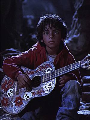 A post by @s1mplyzzzz on TikTok caption: Coco if it was dark fantasy #darkfantasy #nostalgia #liveaction #retro #weirdcore #dreamcore #darkfantasyaesthetic #coco 