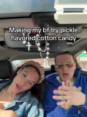 A post by @vitoandniyah on TikTok caption: I think he might actually like it😂