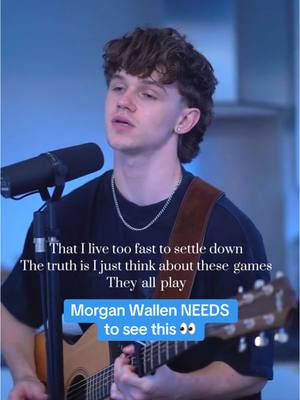 A post by @covernationofficial on TikTok caption: On repeat🔥🔥Did you listen more than once?! @Oakley Orchard cover #lovesomebody by @morganwallen Did it justice for sure 😍✨ #singing #vocals #acoustic #fyp  #morganwallen 
